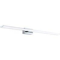 Loops Wall Light Colour IP44 Bathroom Chrome Shade White Plastic Bulb LED 21W Included