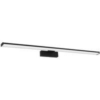 Loops Wall Light Colour Black Aluminium Shade White Plastic Bulb LED 14W Included
