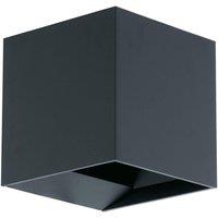 Loops IP54 Outdoor Wall Light Anthracite Aluminium Box 3.3W Built in LED Lamp
