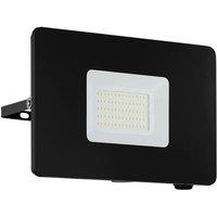 Loops IP65 Outdoor Wall Flood Light Black Adjustable 50W Built in LED Porch Lamp