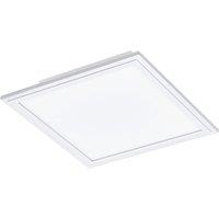 Loops Wall / Ceiling Light White Aluminium 300mm Square Panel 16W Built in LED 4000K