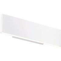 Loops Wall Light Textured White Paint & Frosted Acrylic 2 x 5.5W LED Module