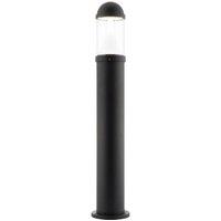 Loops Outdoor Bollard Post Light - 20W CCT LED Module - Textured Black Finish