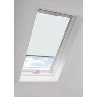 New Edge Blinds Ultra White Thermal Blackout Skylight Roller Blinds (Velux Roof Windows G Codes) | Size: F04