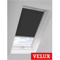 New Edge Blinds Raven Black Thermal Blackout Skylight Roller Blinds (Velux Roof Windows G Codes) | Size: S06