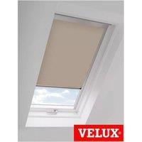 New Edge Blinds Karo Thermal out Skylight Roller Blinds (Velux Roof Windows G Codes) in Taupe | Size: F08