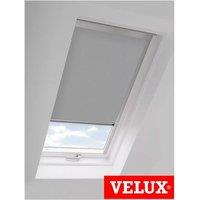New Edge Blinds Flint Grey Thermal out Skylight Roller Blinds (Velux Roof Windows G Codes) in Light Grey | Size: 810
