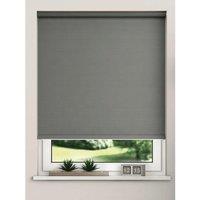 New Edge Blinds Thermal Blackout Roller Blinds 175cm Drop x Width 170cm Slate Grey in Charcoal | Size: 125 cm width x 175 cm drop