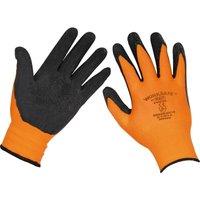 Loops 120 PAIRS Latex Coated Foam Gloves - XL - Improved Grip Lightweight Safety