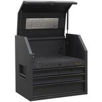 Loops 600 x 450 x 635mm 4 Drawer SOFT CLOSE Topchest Tool Chest Storage Cabinet Unit