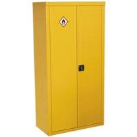 Loops Hazardous Substance Cabinet - 900 x 460 x 1800mm - Two Door - 2-Point Key Lock