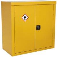 Loops Hazardous Substance Cabinet - 900 x 460 x 900mm - Two Door - 2 Point Key Lock