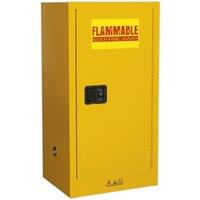 Loops Flammable Substance Storage Cabinet - 585mm x 460mm x 1120mm - 3-Point Key Lock