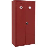Loops Agrochemical Substance Cabinet - 900 x 460 x 1800mm - 2 Door - 2-Point Key Lock