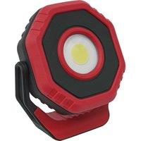 Loops 360 Pocket Floodlight - 7W COB LED - Rechargeable - Magnetic Base - Red