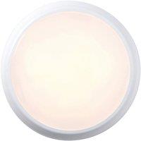 Loops Commercial IP65 Emergency Bulkhead Light - 18W CCT LED - Corridor Microwave Lamp