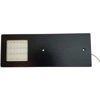 Loops 5x MATT BLACK Ultra-Slim Rectangle Under Cabinet Kitchen Light & Driver Kit - Natural White LED