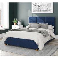 Caine Upholstered Ottoman Storage Bed, Plush Velvet Fabric