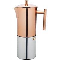 La Cafetiere Copper Stovetop Espresso Maker - 10 cup, Gift Boxed