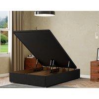 Eleganza Home Our Ottoman Base - Linen in Black | Size: Super King