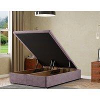 Eleganza Home Our Ottoman Base - Plush in Pink | Size: Super King