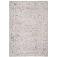 Kukoon Beige Vintage Distressed Traditional Persian Style Area Rug in Light Beige | Size: 120 cm x 170 cm