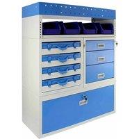 Monstershop Storm Metal Van Racking in Blue
