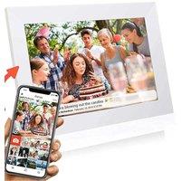 Grouptronics Gallery-10' WiFi Digital Photo Frame 10 Inch in White