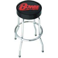 Rocksax David Bowie Bar Stool - Aladdin Sane in True Black