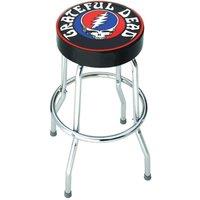 Rocksax Grateful Dead Bar Stool - Logo in True Black