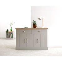 GFW Kendal Large Sideboard in Grey