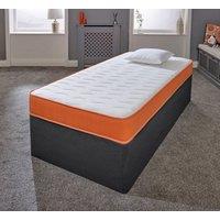 eXtreme Comfort Ltd 18cm Hybrid Memory Foam Spring Mattress CoolTouch Cover in Orange | Size: Small Single