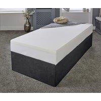 eXtreme Comfort Ltd Memory Foam All Foam Mattress with Coolflex Zip Cover in White | Size: EU King
