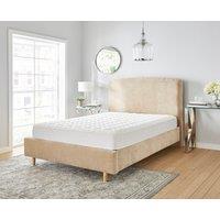 Starlight Beds Wavy Memory Foam Spring Mattress in White | Size: Small Double