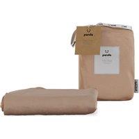 Panda London 100% Bamboo Bedding Fitted Sheet in Dusty Pink | Size: EU Double