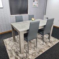 KOSY KOALA Dining Table & 4 Chairs Kitchen Wooden table Set of 4