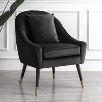 Artemis Home Octavia Accent Chair in Black