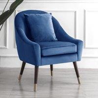 Artemis Home Octavia Accent Chair in Dark Blue