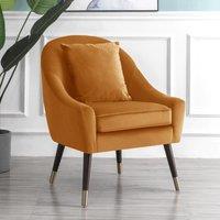 Artemis Home Octavia Accent Chair in Orange