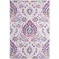 THE RUGS Marrakech Multicolour Floral Large Area Rug & Runner Living Room 460 | Size: 120 cm x 170 cm