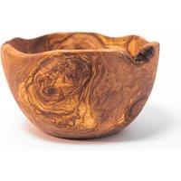 Verano Spanish Ceramics Olive Wood Natural Grained Kitchen Rustic Food Serving Bowl (L) 23cm