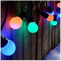 CGC Lighting 'Daphne' Coloured LED Festoon Outdoor String Lights