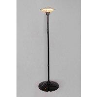 BHS Lighting 1500W Floor Standing Patio Heater in Black