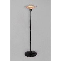 BHS Lighting 2000W Floor Standing Patio Heater in Black