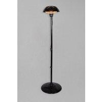 BHS Lighting 1500W Black Floor Standing Patio Heater