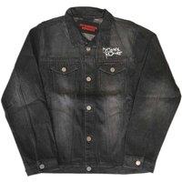 My Chemical Romance Back Print Logo Denim Jacket in Black | Size: XL