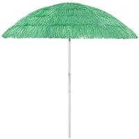 Berkfield Home Hawaii Beach Umbrella Green 240 cm