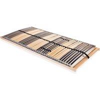 Berkfield Home Slatted Bed Base with 42 Slats 7 Zones 100x200 cm