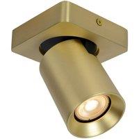 Lucide 'NIGEL' Dimmable Stylish Decorative Indoor LED Ceiling Spotlight GU10 in Gold