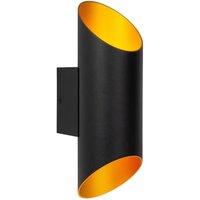Lucide 'QUIRIJN' Modern Dimmable Stylish Indoor Up Down Decor Wall Light 1xG9 in Black